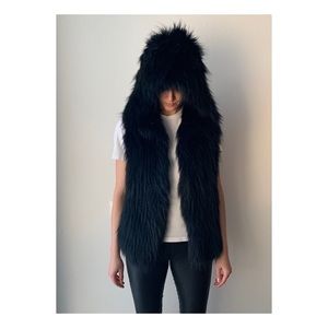 Yves Salomon fur vest